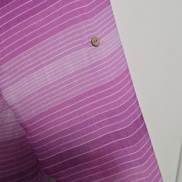 Zac & Rachel Striped Pink Blouse - Picture 5 of 6